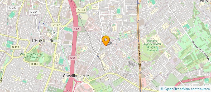 localisation de l'entreprise MADAME LAURA FELSCH  L'HAY-LES-ROSES