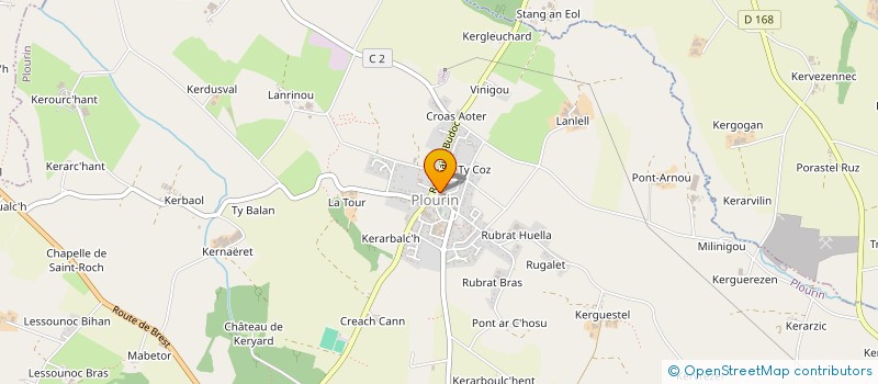 localisation de l'entreprise MADAME LAURA FERELLOC  PLOURIN