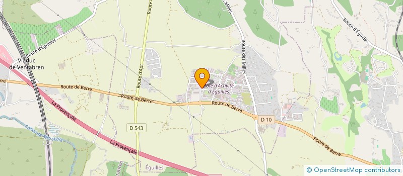 localisation de l'entreprise MADAME LAURA FERNANDES  EGUILLES