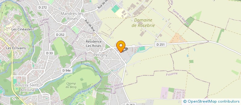 localisation de l'entreprise MADAME LAURA FERNANDES  PERIGNY