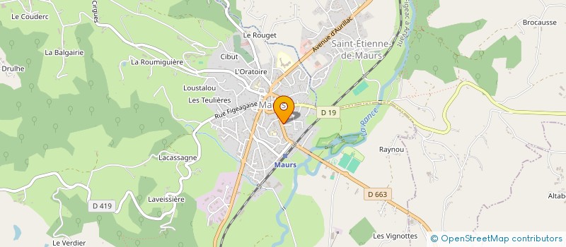 localisation de l'entreprise MADAME LAURA FERNANDEZ à MAURS