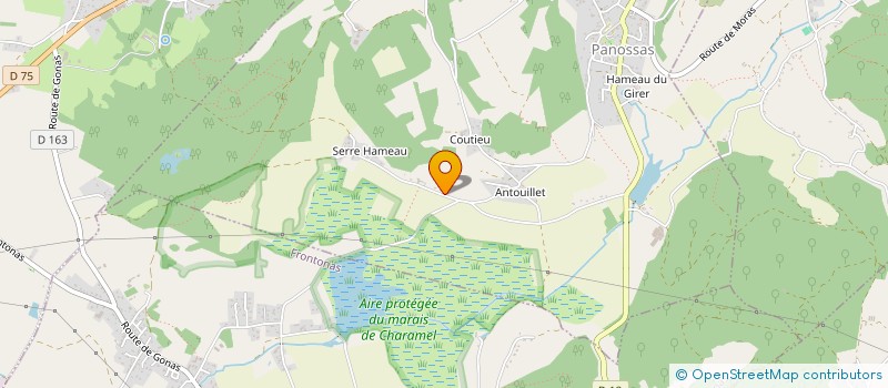 localisation de l'entreprise MADAME LAURA FERNANDEZ  PANOSSAS