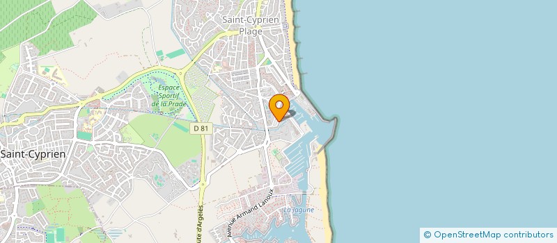 localisation de l'entreprise MADAME LAURA FERNANDEZ SIRERA  SAINT-CYPRIEN