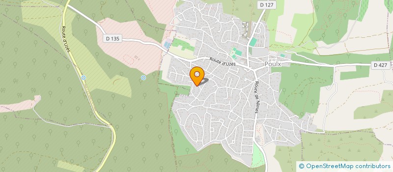 localisation de l'entreprise MADAME LAURA FERRANDO-SANTIAGO  POULX