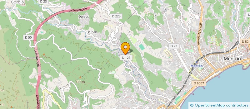 localisation de l'entreprise MADAME LAURA FERRARO  MENTON