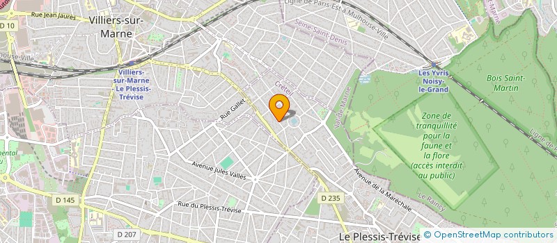 localisation de l'entreprise MADAME LAURA FERREIRA à LE PLESSIS-TREVISE