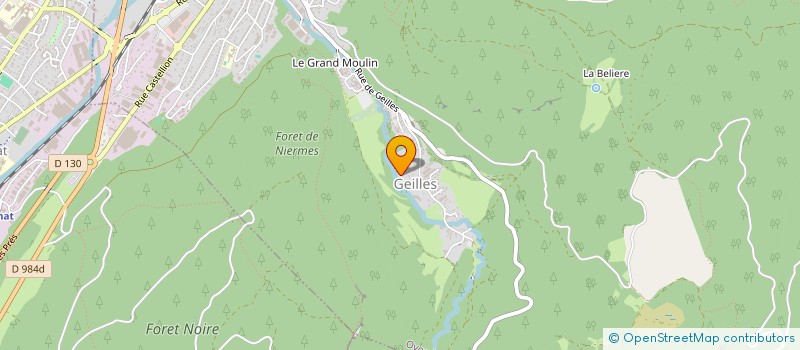 localisation de l'entreprise MADAME LAURA FERRY à OYONNAX