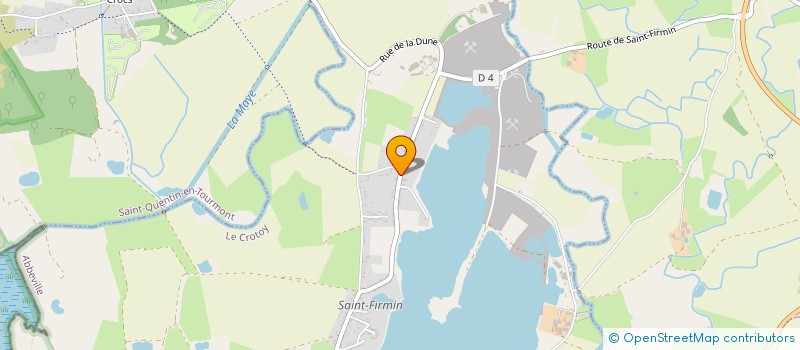 localisation de l'entreprise MADAME LAURA FERTE à LE CROTOY