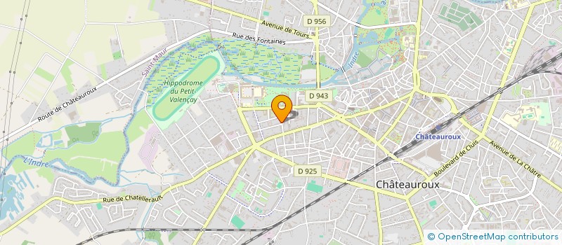 localisation de l'entreprise MADAME LAURA FEVRIER à CHATEAUROUX