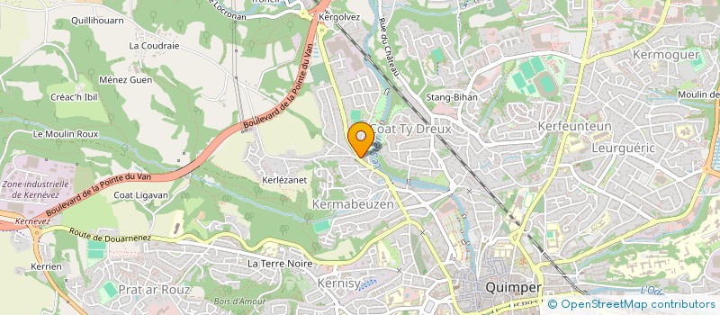 localisation de l'entreprise MADAME LAURA FILIAS à QUIMPER