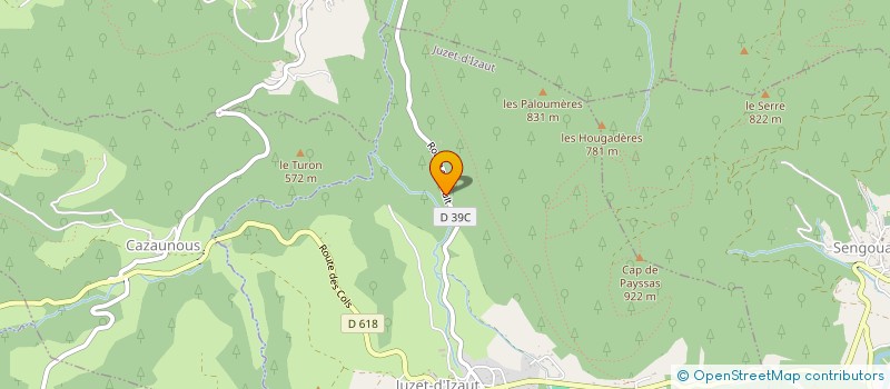 localisation de l'entreprise MADAME LAURA FITTE  JUZET-D'IZAUT