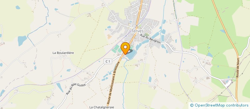 localisation de l'entreprise MADAME LAURA FLORES BRIONES  BRESSUIRE