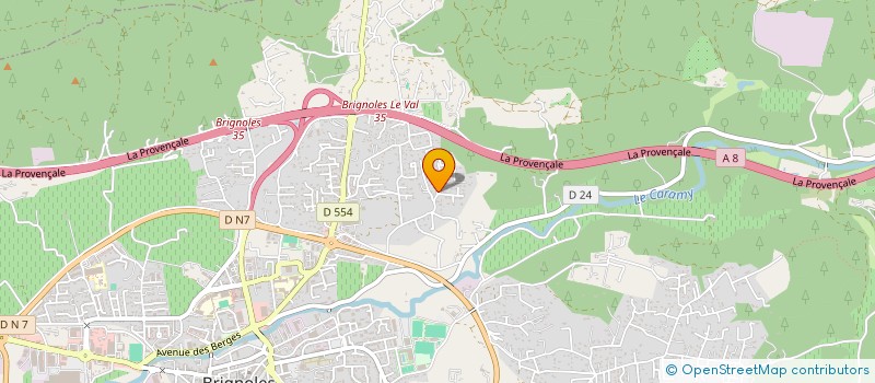 localisation de l'entreprise MADAME LAURA FLORET  BRIGNOLES