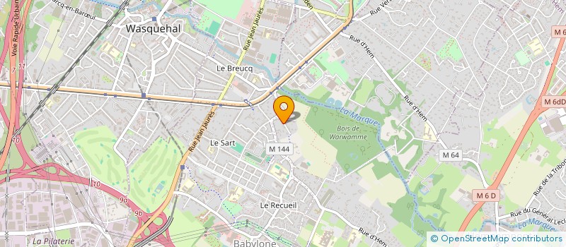 localisation de l'entreprise MADAME LAURA FONTAINE à VILLENEUVE-D'ASCQ