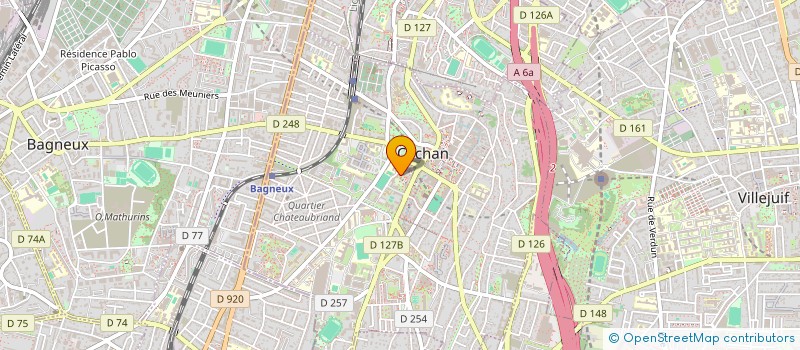 localisation de l'entreprise MADAME LAURA FORCISI  CACHAN