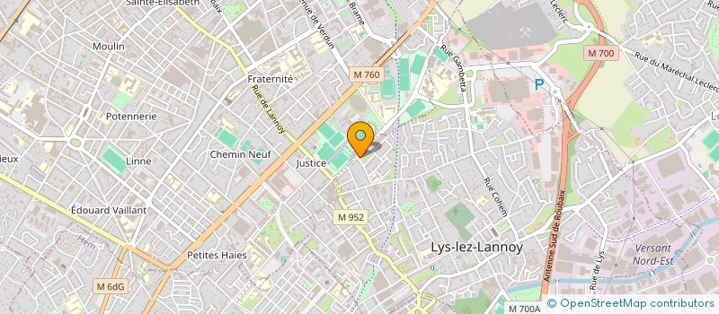 localisation de l'entreprise MADAME LAURA FORNARI  LYS-LEZ-LANNOY