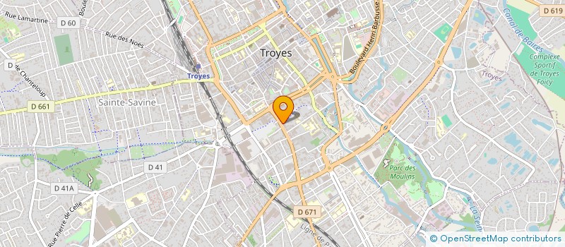 localisation de l'entreprise MADAME LAURA FOUARD à TROYES