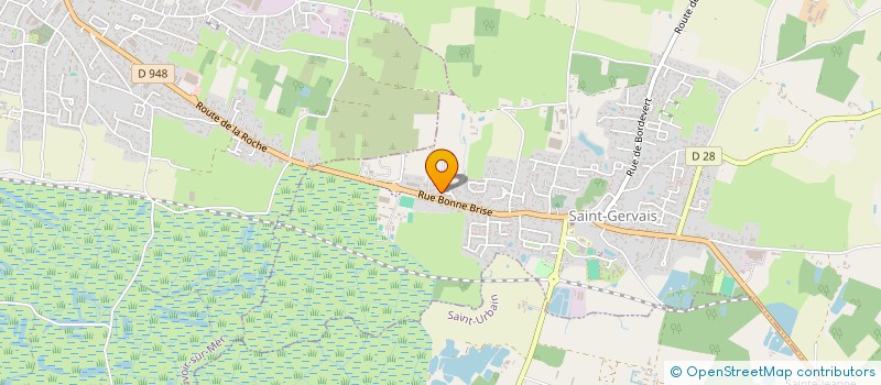 localisation de l'entreprise MADAME LAURA FOUCART  SAINT-GERVAIS