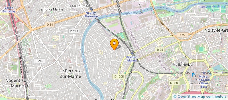 localisation de l'entreprise MADAME LAURA FOURDRAIN à NOISY-LE-GRAND
