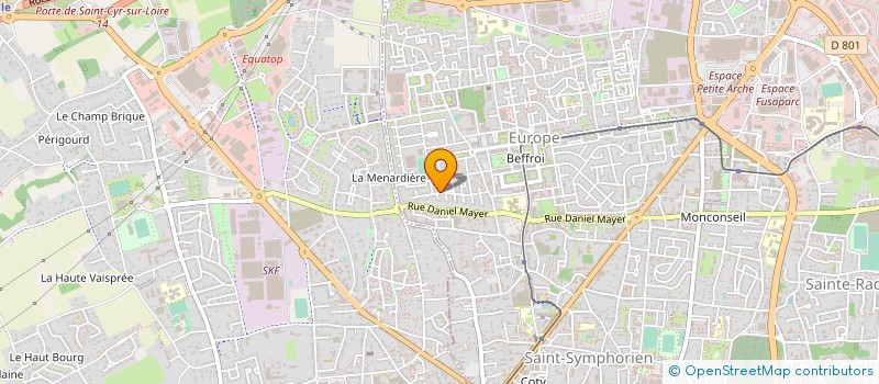 localisation de l'entreprise MADAME LAURA FOURRIER  CHATEAU-RENAULT