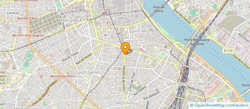 localisation de l'entreprise MADAME LAURA FRANC-GIRARD  BORDEAUX