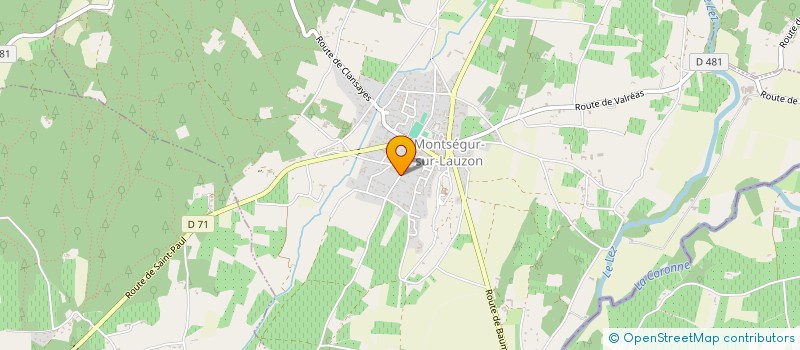 localisation de l'entreprise MADAME LAURA FRANCON  SALLES-SOUS-BOIS