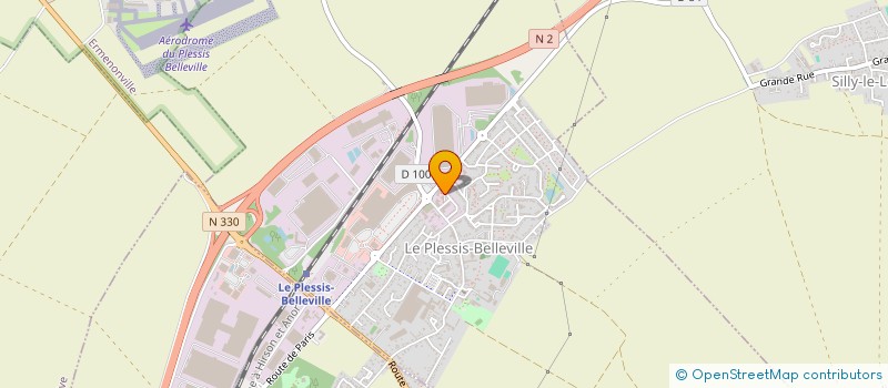 localisation de l'entreprise MADAME LAURA FREMAUX  LE PLESSIS-BELLEVILLE