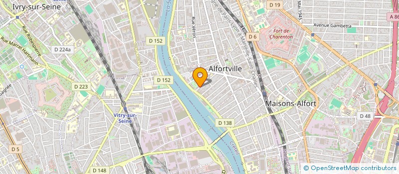 localisation de l'entreprise MADAME LAURA FRIEZ à ALFORTVILLE