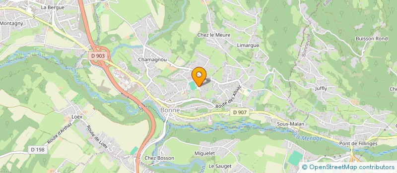 localisation de l'entreprise MADAME LAURA FROISSART  BONNE