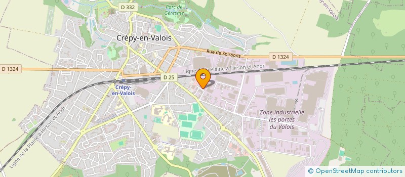 localisation de l'entreprise MADAME LAURA FROMAGE  CREPY-EN-VALOIS