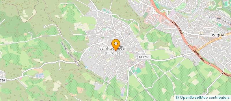 localisation de l'entreprise MADAME LAURA FRUCTUOSO  SAINT-GEORGES-D'ORQUES