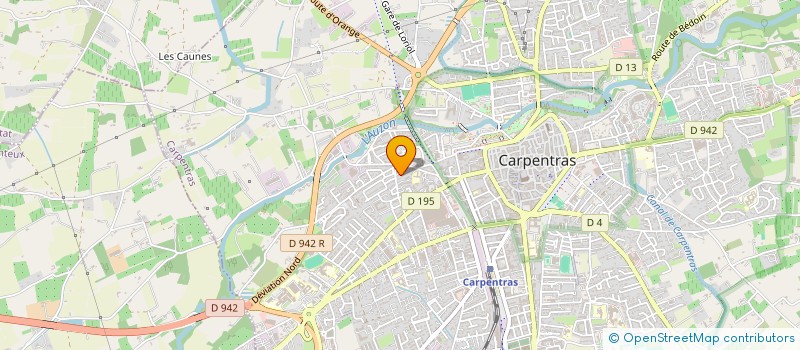 localisation de l'entreprise MADAME LAURA FUSTER  CARPENTRAS