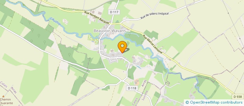 localisation de l'entreprise MADAME LAURA GADBLED  BEAUVOIR-WAVANS