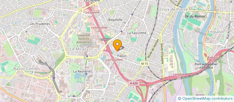 localisation de l'entreprise MADAME LAURA GAJAC à TOULOUSE