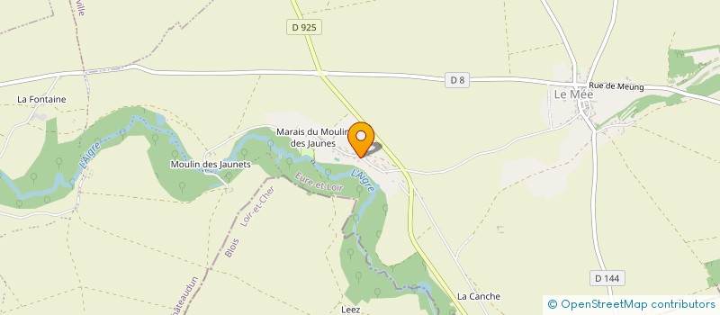 localisation de l'entreprise MADAME LAURA GALOYER à CLOYES-LES-TROIS-RIVIERES
