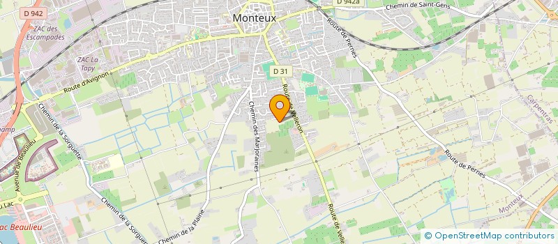 localisation de l'entreprise MADAME LAURA GAMBLIN  MONTEUX