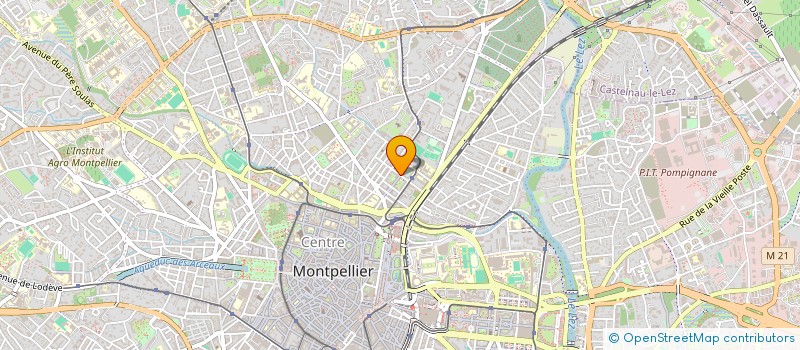 localisation de l'entreprise MADAME LAURA GAMELIN à MONTPELLIER