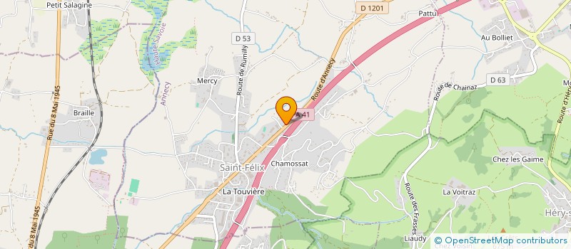 localisation de l'entreprise MADAME LAURA GANDY  SAINT-FELIX