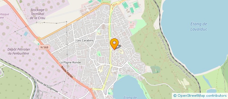 localisation de l'entreprise MADAME LAURA GARCIA  FOS-SUR-MER