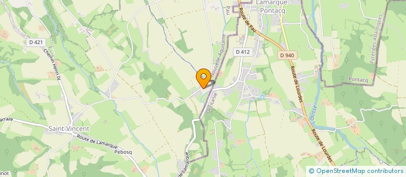 localisation de l'entreprise MADAME LAURA GARROT  SAINT-VINCENT