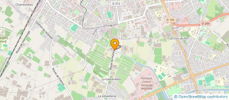 localisation de l'entreprise MADAME LAURA GASBLAN - - DIXNEUF à SAINTE-GEMMES-SUR-LOIRE