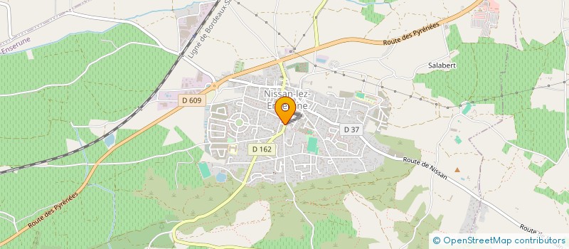 localisation de l'entreprise MADAME LAURA GASQUET  NISSAN-LEZ-ENSERUNE