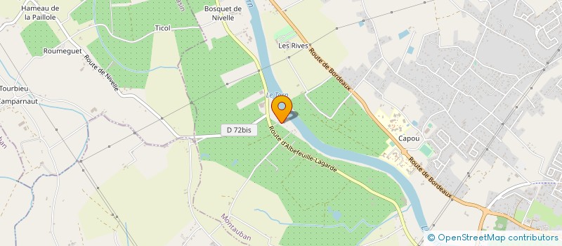 localisation de l'entreprise MADAME LAURA GATTONI  MONTAUBAN