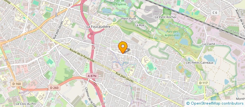 localisation de l'entreprise MADAME LAURA GAULTIER  TRELAZE