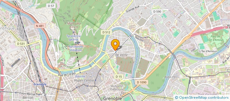 localisation de l'entreprise MADAME LAURA GAUTIER à GRENOBLE