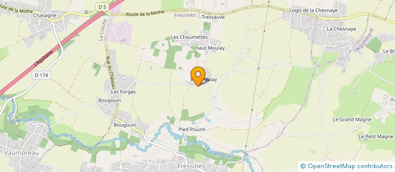 localisation de l'entreprise MADAME LAURA GAUTIER  FRESSINES