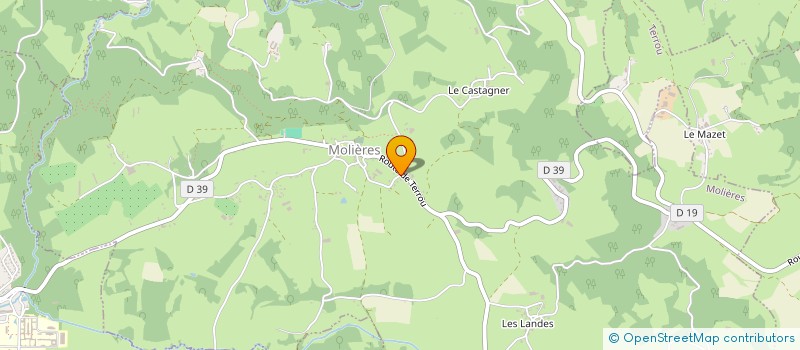 localisation de l'entreprise MADAME LAURA GAUZIN  MOLIERES