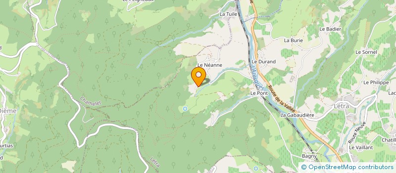 localisation de l'entreprise MADAME LAURA GEOFFRAY  LETRA