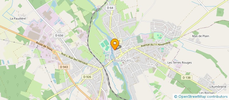 localisation de l'entreprise MADAME LAURA-GEORGIANA CALCIU à BUZANCAIS