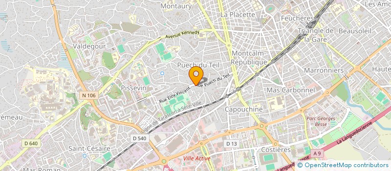 localisation de l'entreprise MADAME LAURA GERARD  NIMES